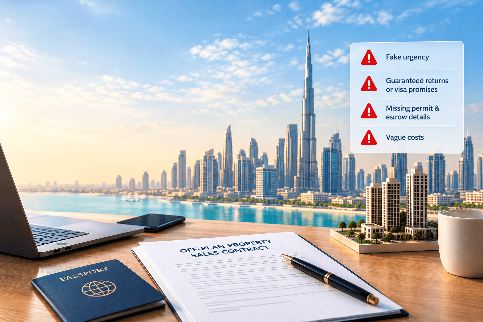 Red Flags in Dubai Off-Plan Sales Pitches: What Overseas Buyers Should Question