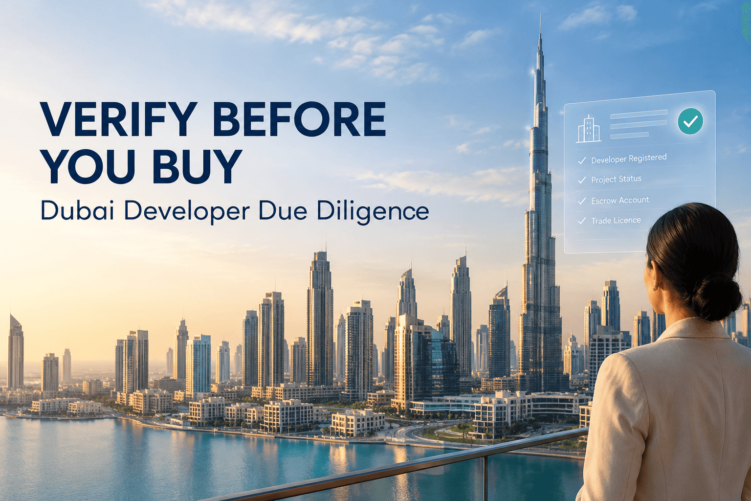 How to Verify a Dubai Developer's Track Record from Abroad: A Public Records Checklist